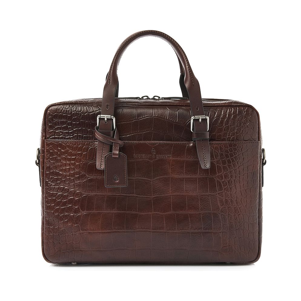 Castelijn & Beerens Cartella Vera Pelle 41 cm Vano porta PC Castelijn & Beerens Cartella Vera Pelle 41 cm Vano porta PC