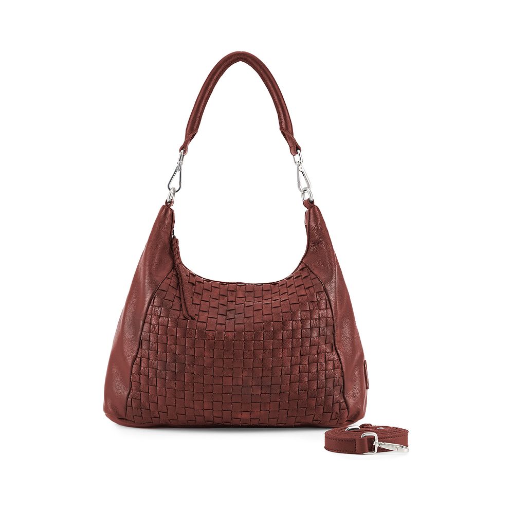 FredsBruder Calm Weave Borsa a spalla Vera Pelle 38 cm FredsBruder Calm Weave Borsa a spalla Vera Pelle 38 cm
