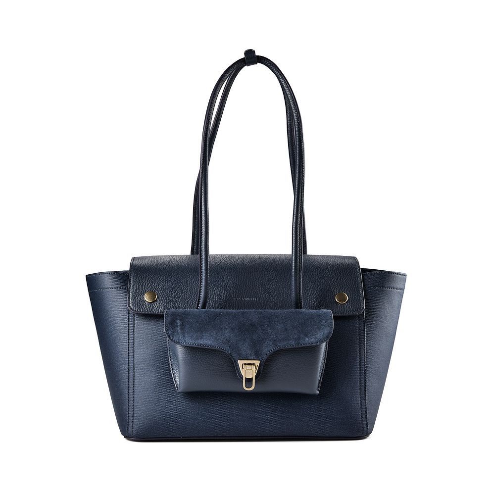 Coccinelle Double Beat Borsa a spalla Vera Pelle 33 cm Coccinelle Double Beat Borsa a spalla Vera Pelle 33 cm