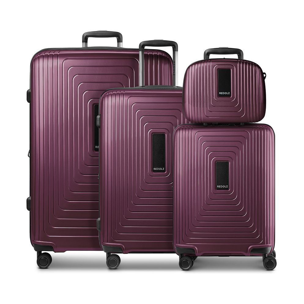 Redolz Set di valigie Essentials 14 a 4 ruote + Astuccio da 4 pezzi espandibile Redolz Set di valigie Essentials 14 a 4 ruote + Astuccio da 4 pezzi espandibile