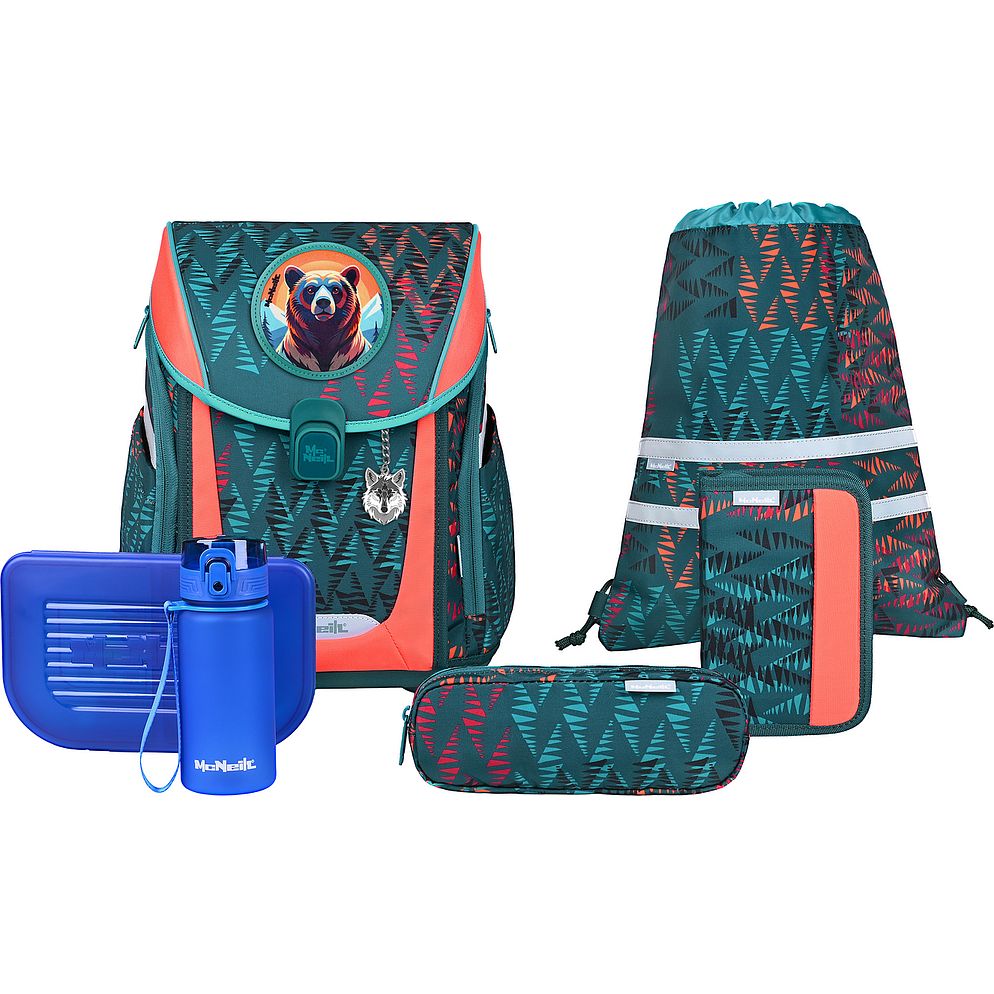 McNeill Primo Skolväska-set 8-delad