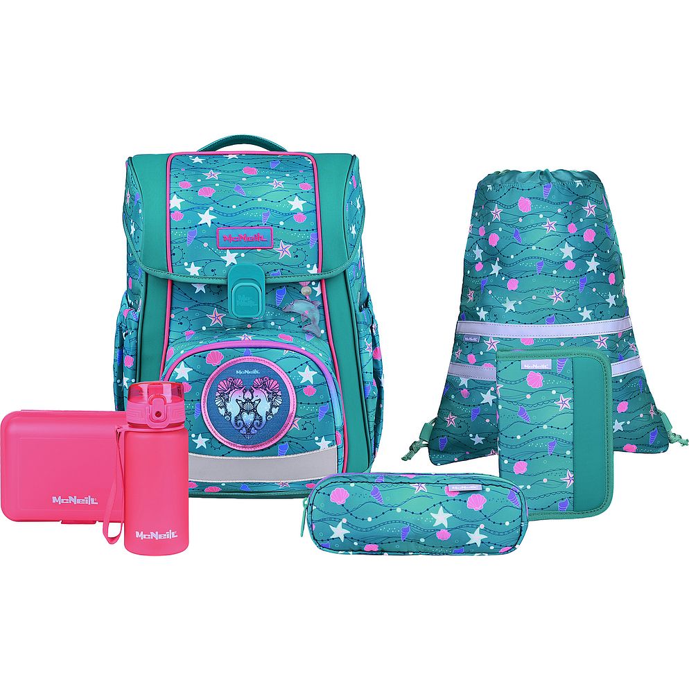 McNeill Bravo Skolväska-set 8-delad