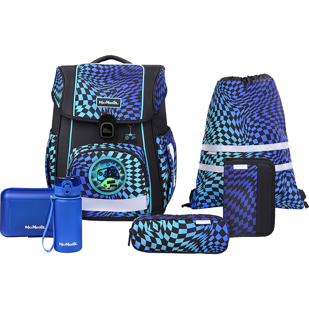 McNeill Bravo Skolväska-set 8-delad