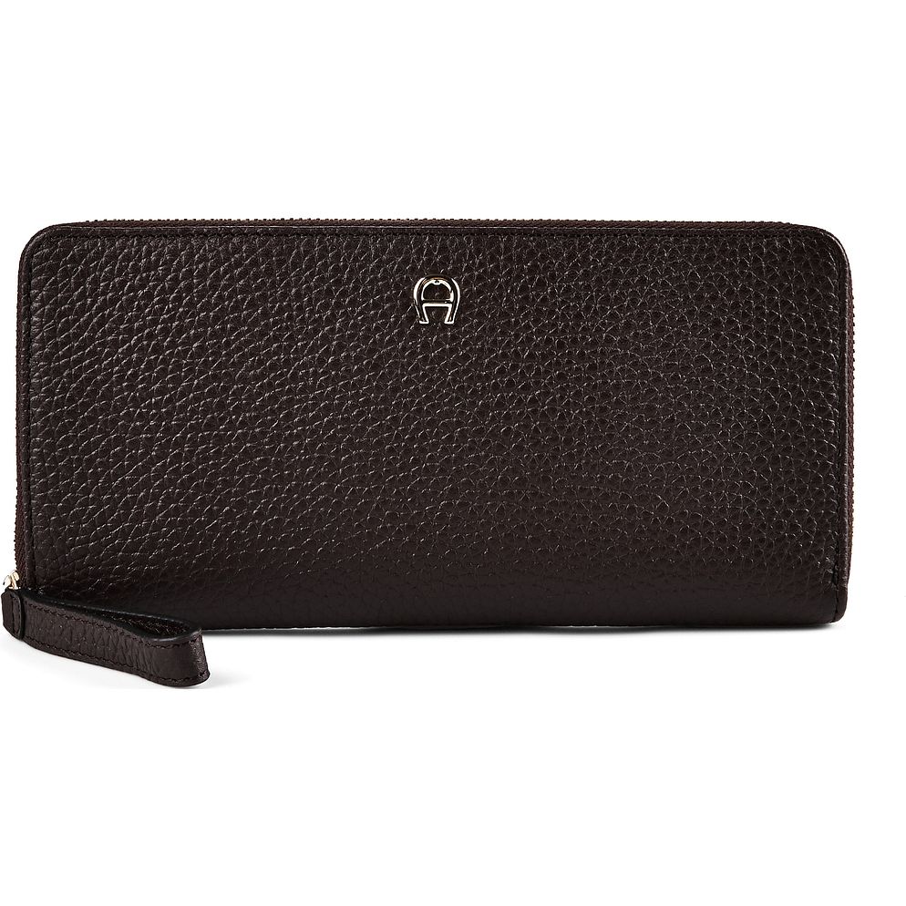 AIGNER Pura Portafoglio Protezione RFID Vera Pelle 20 cm AIGNER Pura Portafoglio Protezione RFID Vera Pelle 20 cm
