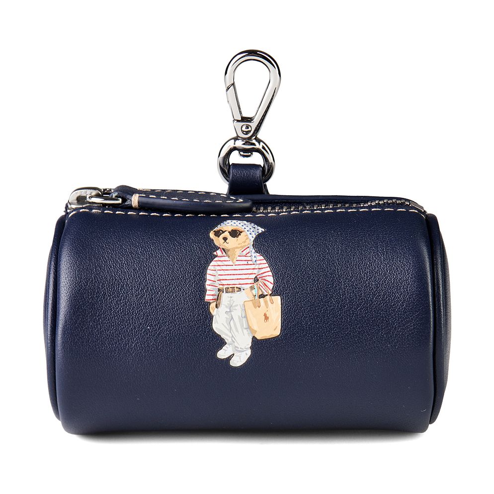 POLO RALPH LAUREN Bear Borsa da toilette Vera Pelle 10 cm POLO RALPH LAUREN Bear Borsa da toilette Vera Pelle 10 cm