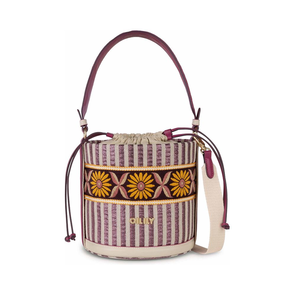 Oilily Metallic Stripe Bucket bag 19 cm Oilily Metallic Stripe Bucket bag 19 cm