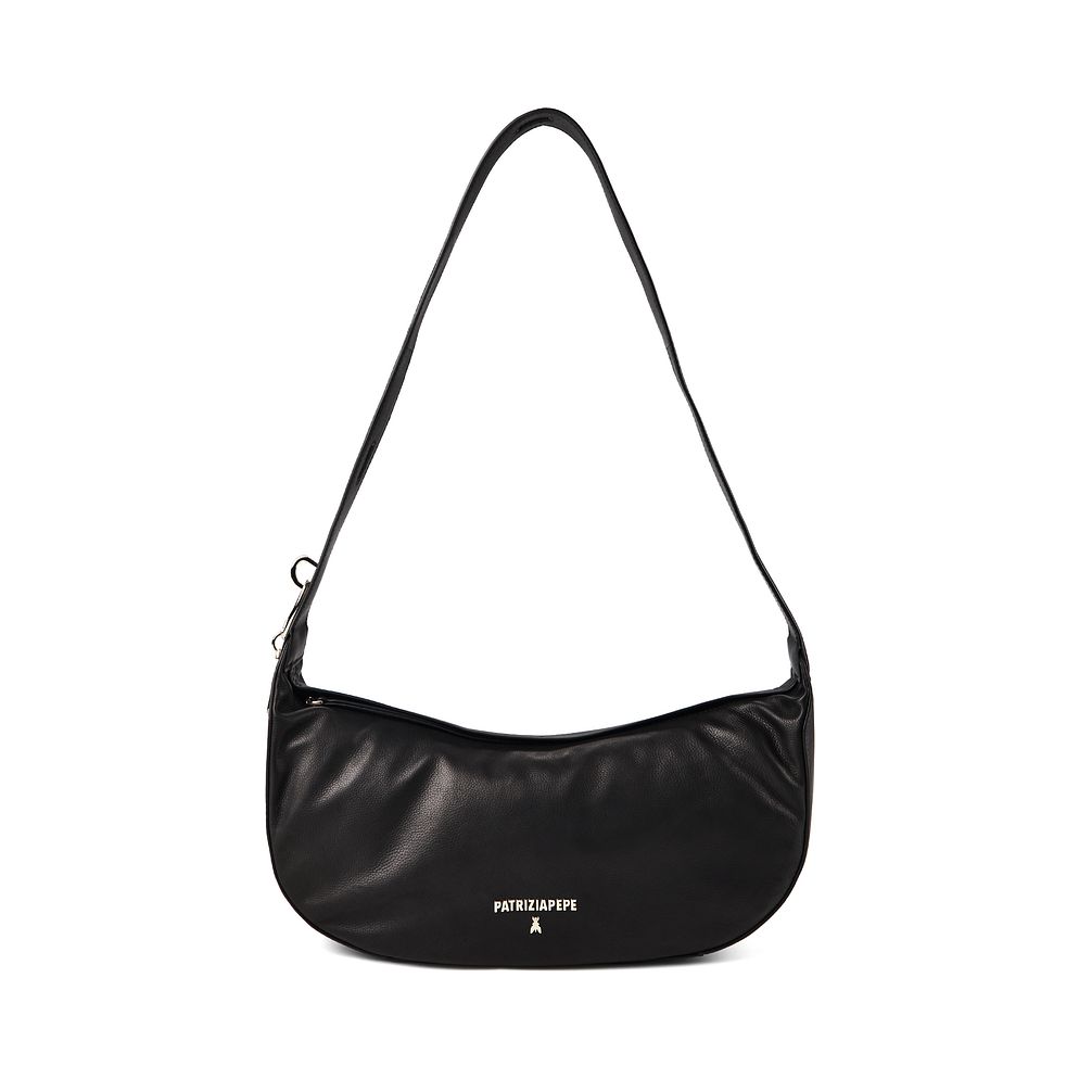 Patrizia Pepe Axelväska Läder 34 cm