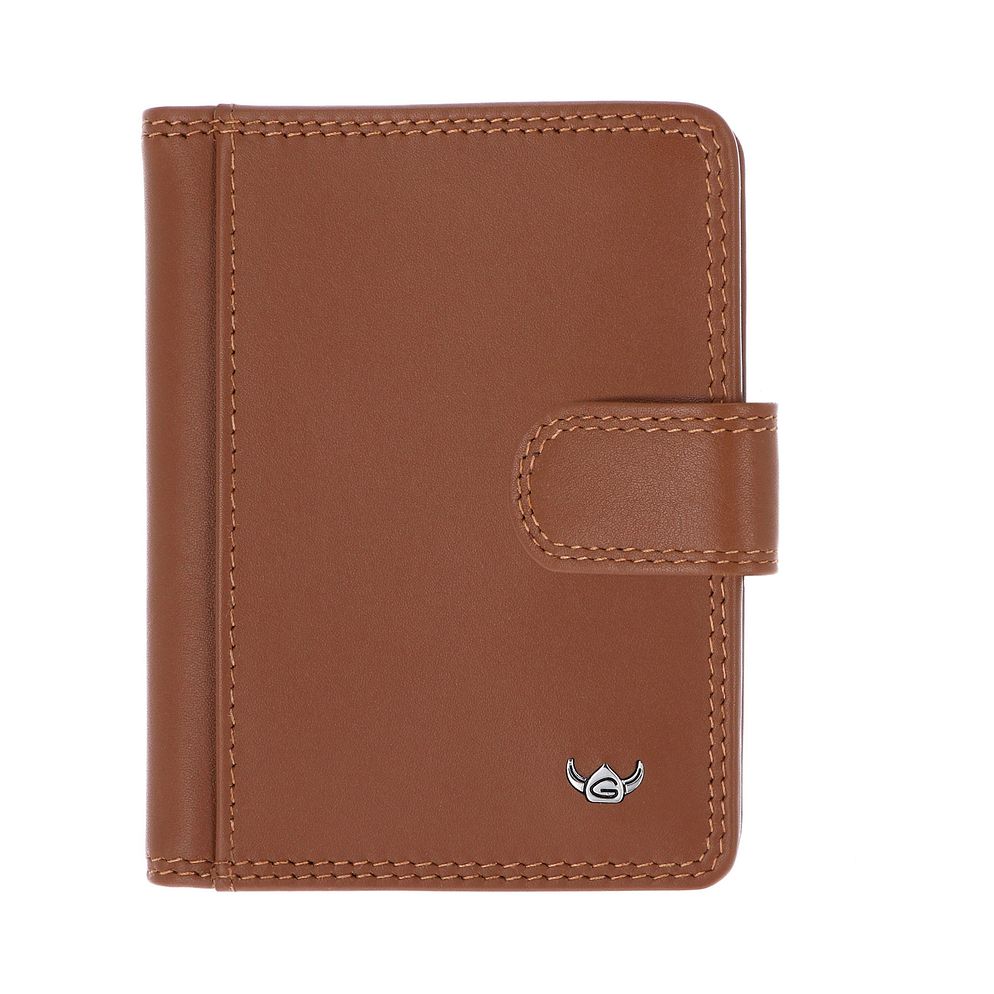 Golden Head Polo Custodia per carta di credito Protezione RFID Vera Pelle 8 cm