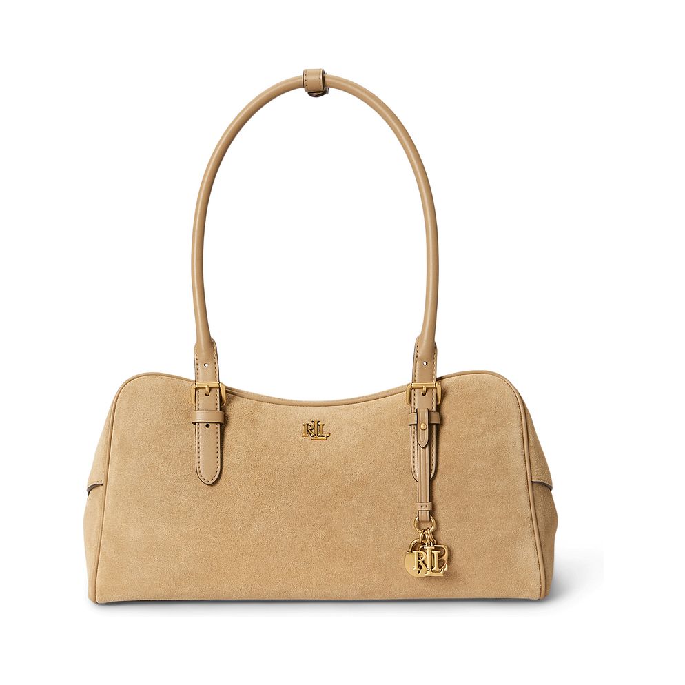 Lauren Ralph Lauren Marcy Borsa a spalla Vera Pelle 35 cm