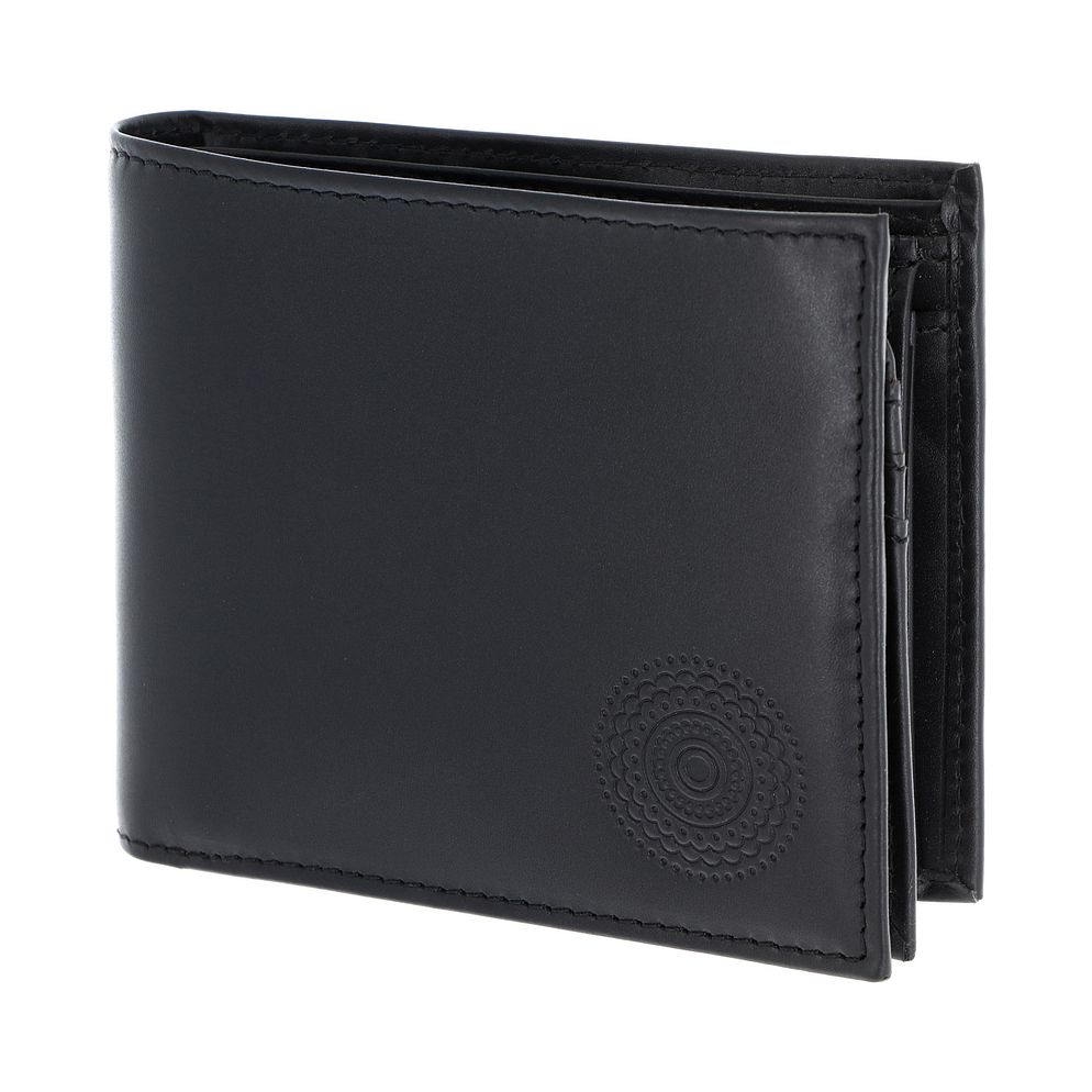 oxmox Leather Portafoglio Protezione RFID Vera Pelle 12 cm