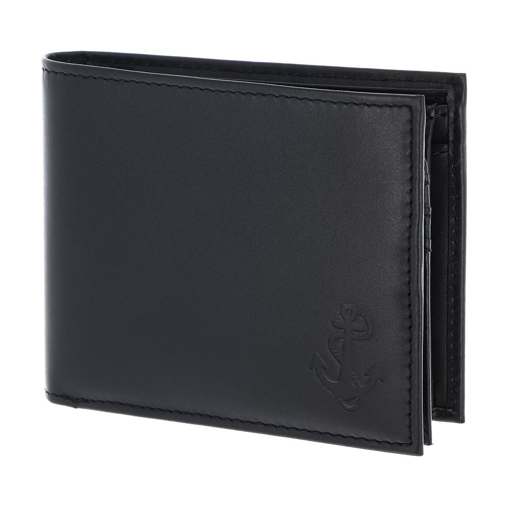 oxmox Leather Portafoglio Protezione RFID Vera Pelle 12 cm oxmox Leather Portafoglio Protezione RFID Vera Pelle 12 cm