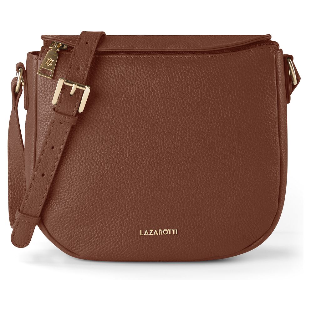 Lazarotti Bolsa de hombro de piel «Bologna» de 25 cm Lazarotti Bolsa de hombro de piel «Bologna» de 25 cm