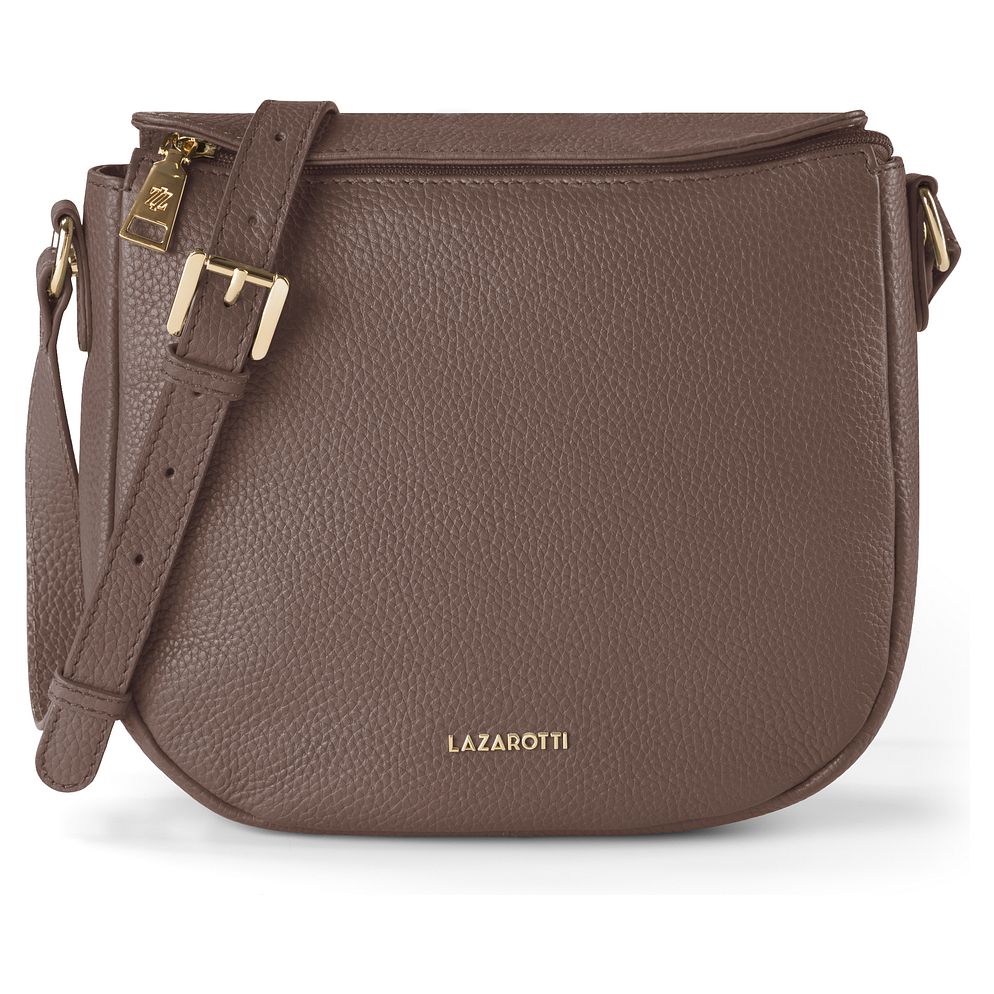 Lazarotti Bolsa de hombro de piel «Bologna» de 25 cm Lazarotti Bolsa de hombro de piel «Bologna» de 25 cm