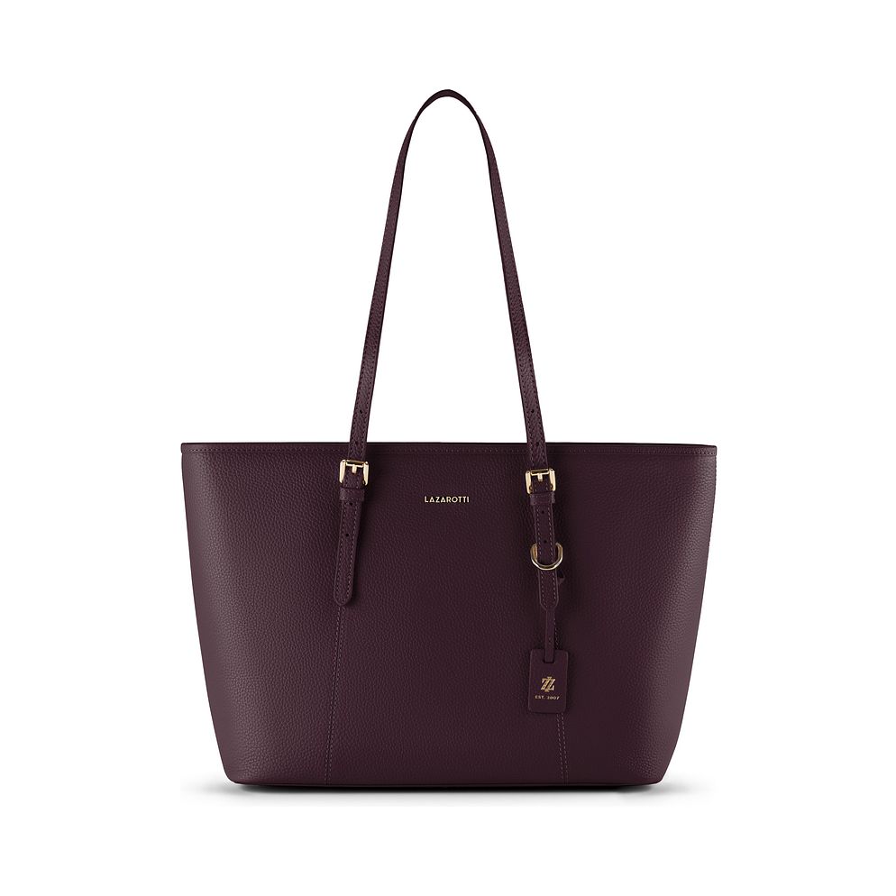Lazarotti Bologna läderväska XL Tygkasse, läder, 35 cm Lazarotti Bologna läderväska XL Tygkasse, läder, 35 cm