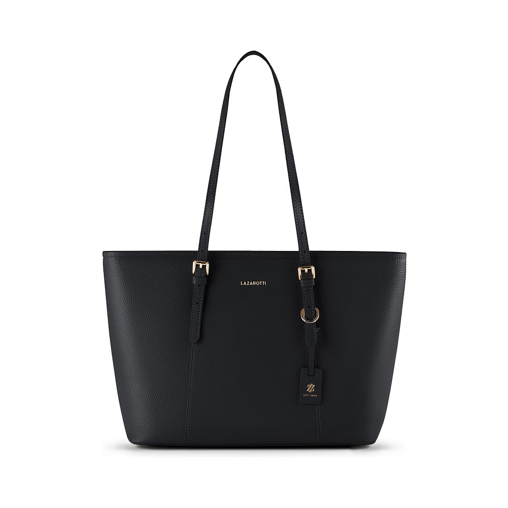 Lazarotti Bologna läderväska XL Tygkasse, läder, 35 cm