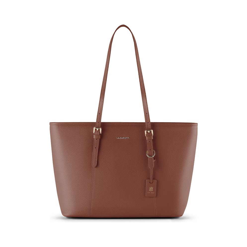 Lazarotti Bolsa de compras «Bologna Leather XL» de piel, 35 cm Lazarotti Bolsa de compras «Bologna Leather XL» de piel, 35 cm