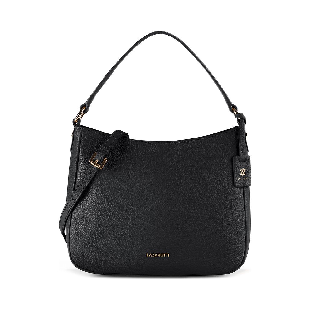 Lazarotti Borsa a spalla Hobo in pelle di Bologna, 27 cm