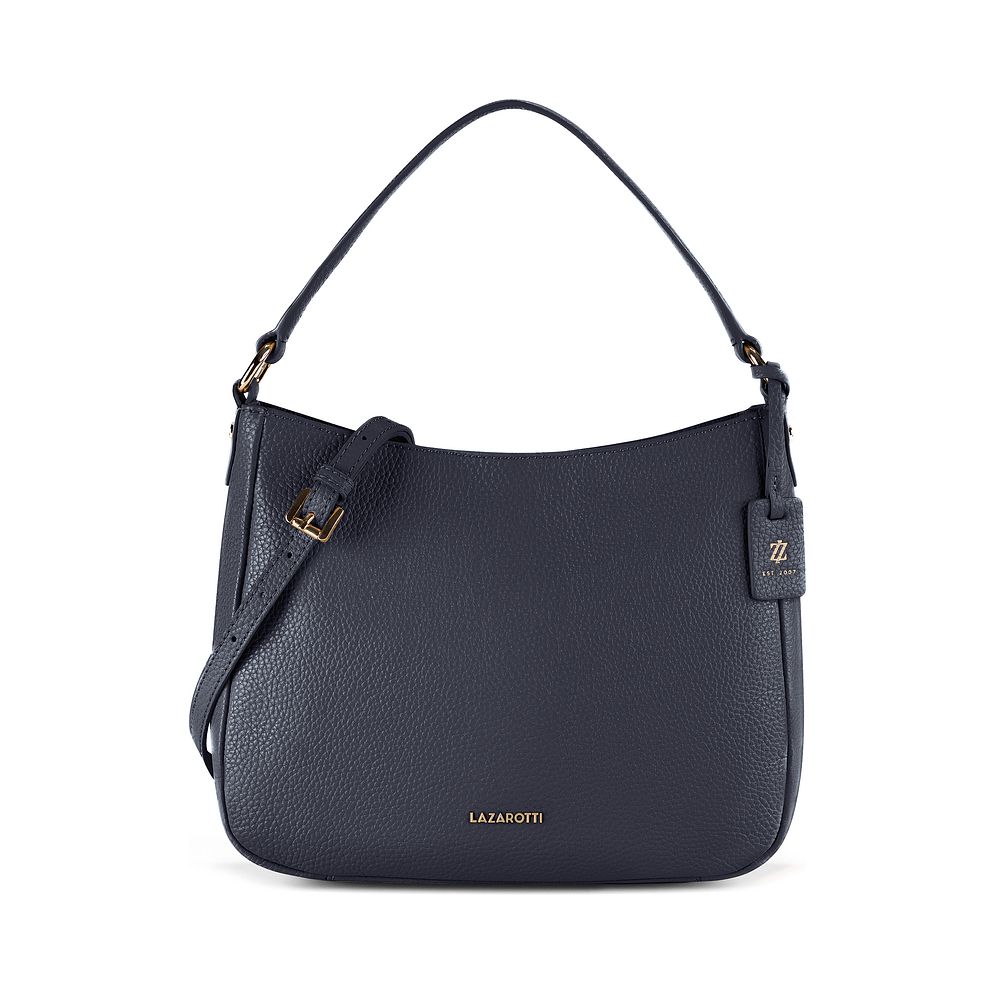 Lazarotti Kožená taška přes rameno Bologna Leather Hobo, 27 cm Lazarotti Kožená taška přes rameno Bologna Leather Hobo, 27 cm