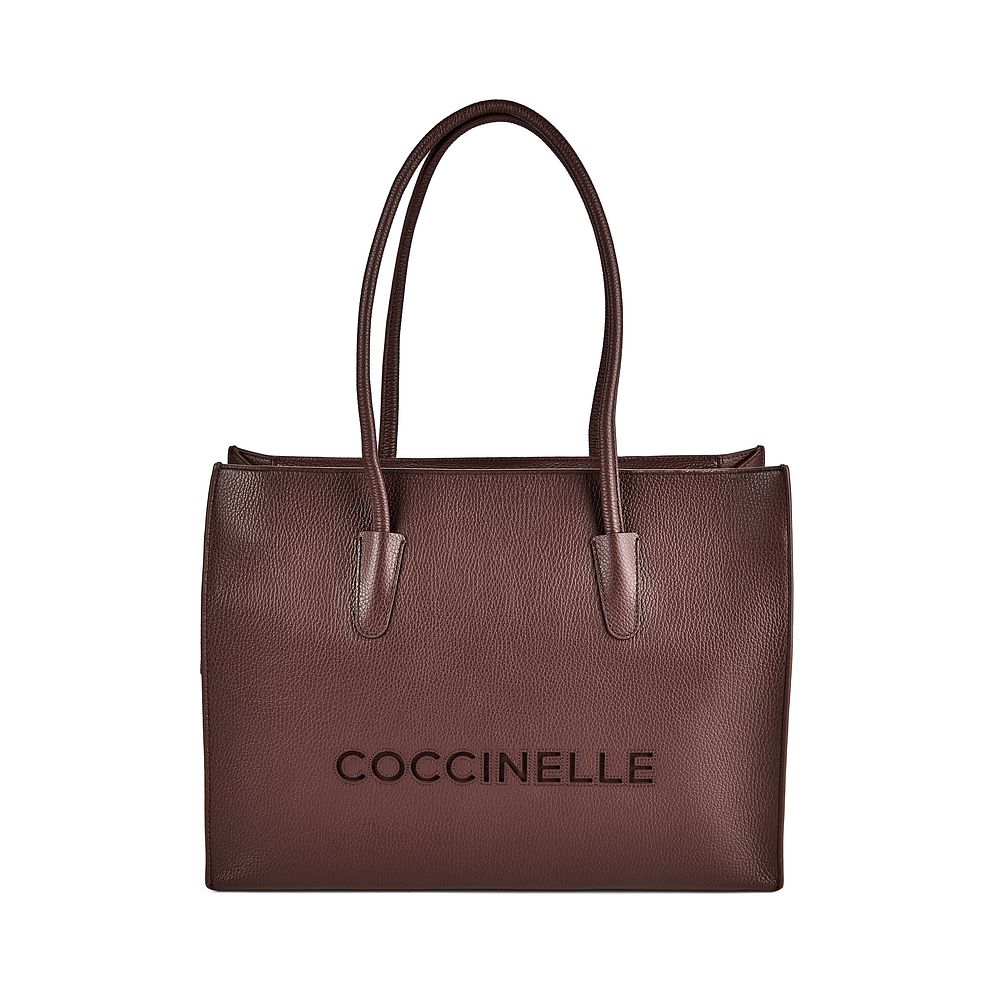 Coccinelle Myrtha Borsa a spalla Vera Pelle 40 cm Vano porta PC Coccinelle Myrtha Borsa a spalla Vera Pelle 40 cm Vano porta PC