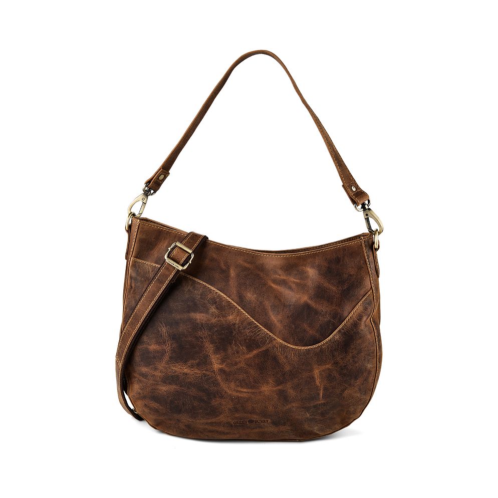 Greenburry Vintage Borsa a spalla Vera Pelle 37 cm Greenburry Vintage Borsa a spalla Vera Pelle 37 cm