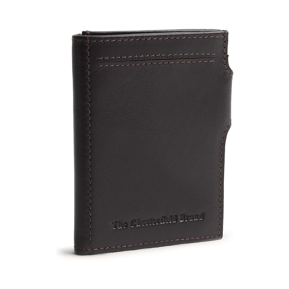 The Chesterfield Brand Ebro Custodia per carta di credito Protezione RFID Vera Pelle 7.5 cm