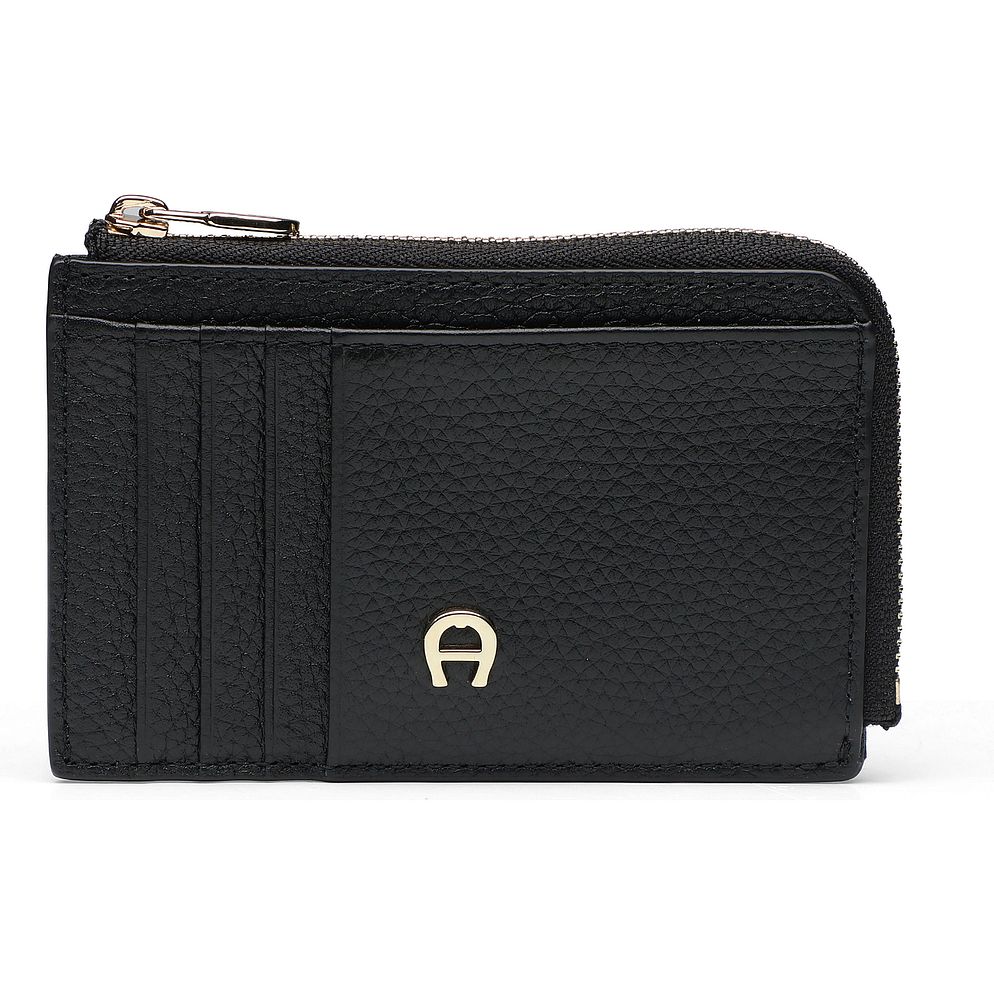 AIGNER Delia Custodia per carta di credito Vera Pelle 12 cm