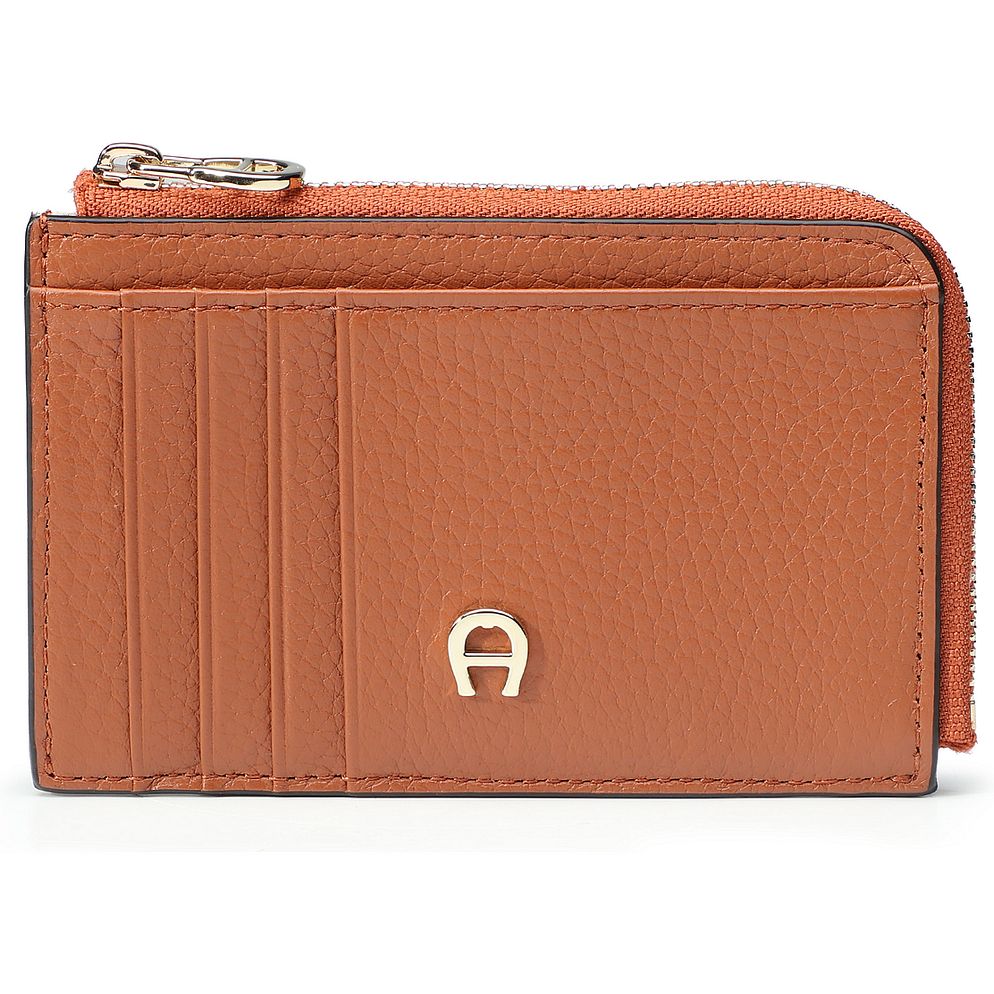 AIGNER Delia Custodia per carta di credito Vera Pelle 12 cm