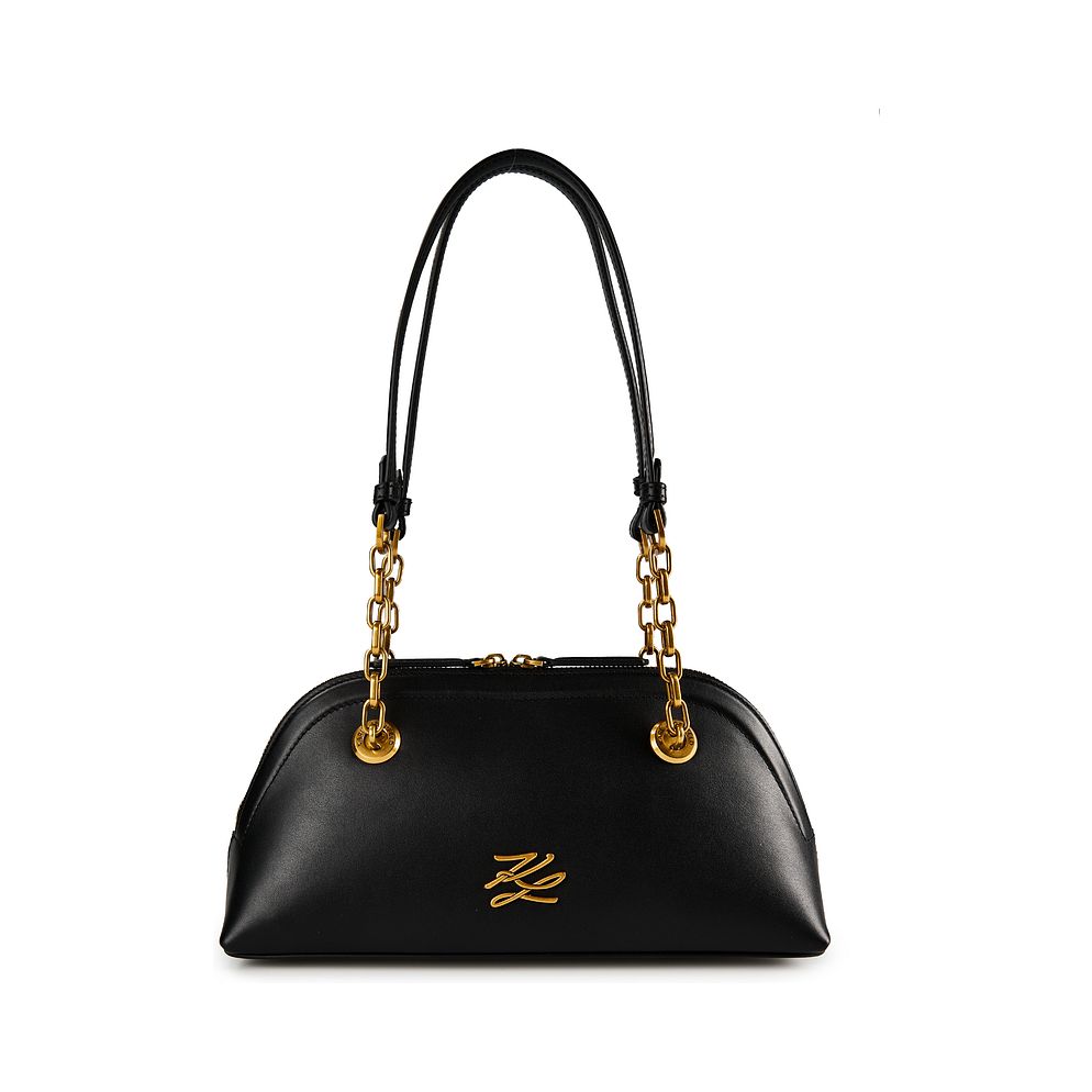 Karl Lagerfeld Autograph Borsa a spalla Vera Pelle 30 cm Karl Lagerfeld Autograph Borsa a spalla Vera Pelle 30 cm