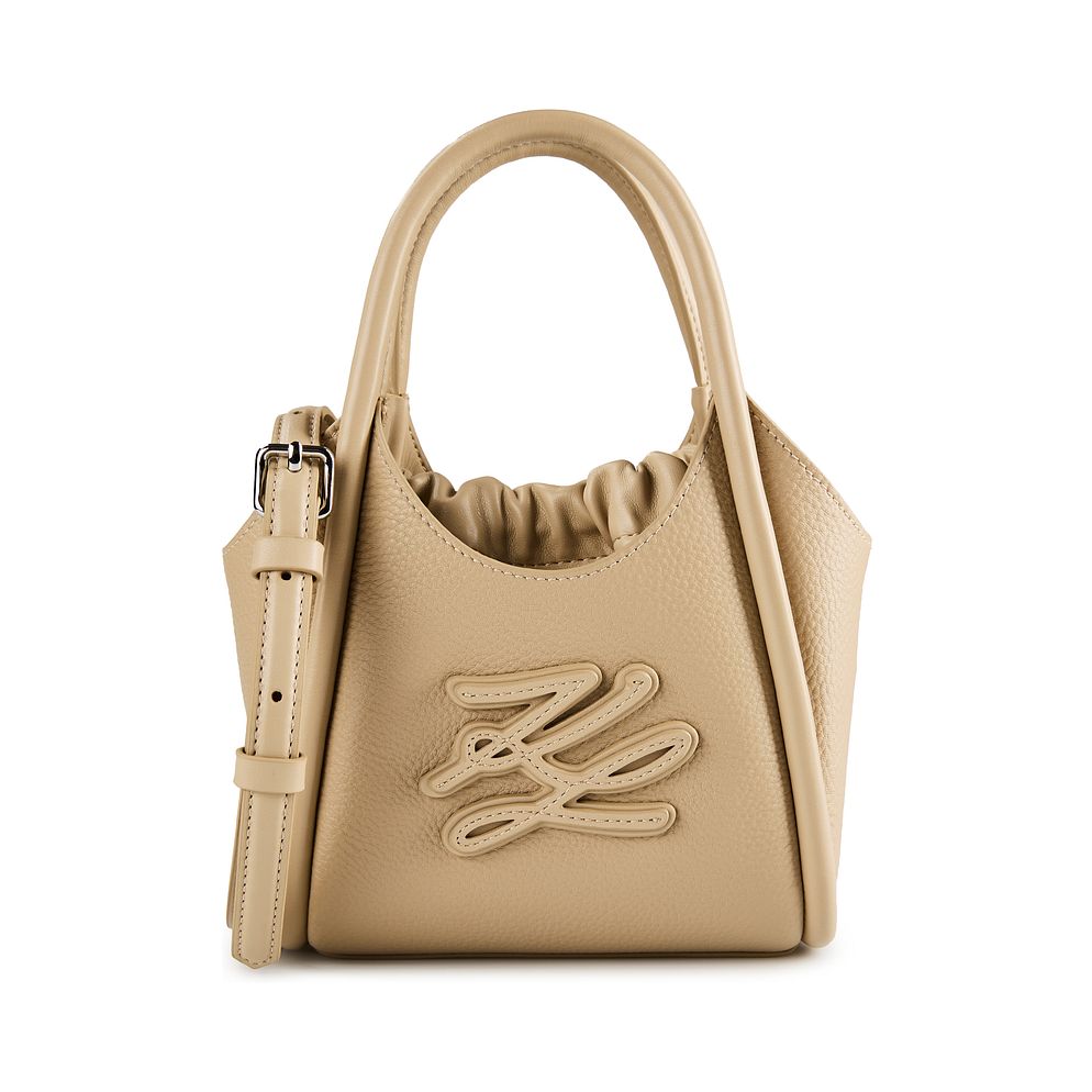 Karl Lagerfeld Autograph Borsetta Vera Pelle 26 cm Karl Lagerfeld Autograph Borsetta Vera Pelle 26 cm