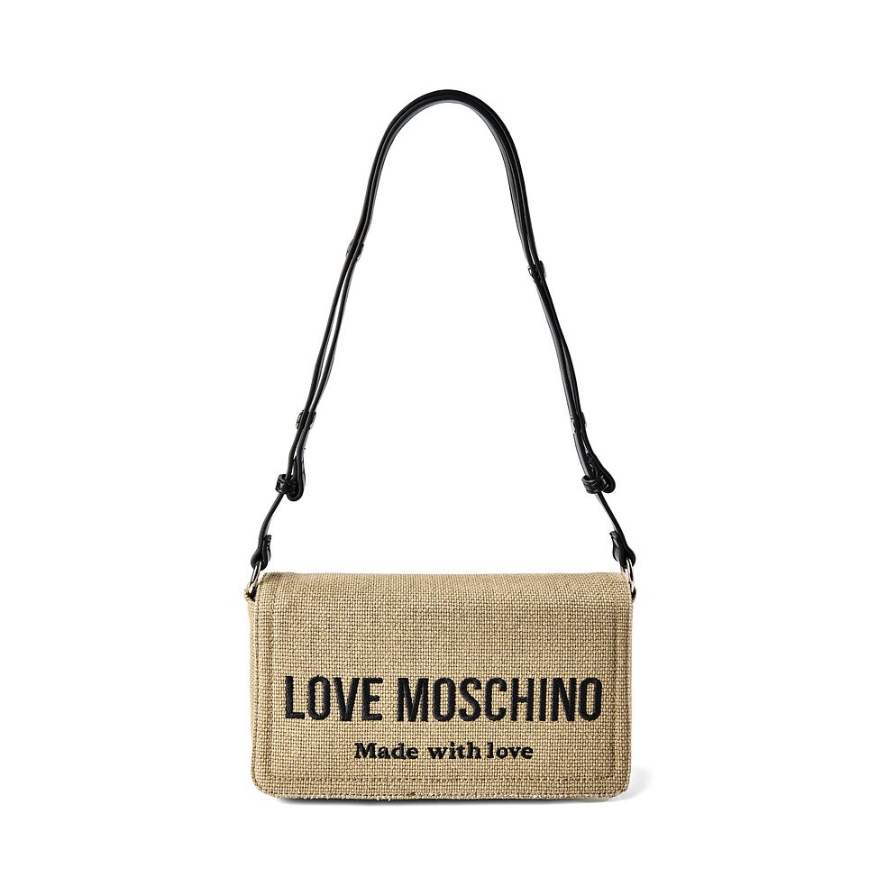 Love Moschino Cargo Canvas Borsa a tracolla 24 cm Love Moschino Cargo Canvas Borsa a tracolla 24 cm