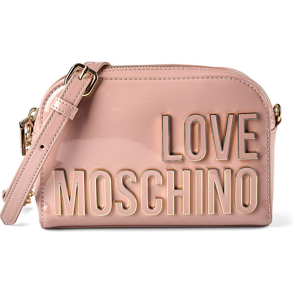 Love Moschino Enameled Logo Borsa a tracolla 20 cm Love Moschino Enameled Logo Borsa a tracolla 20 cm