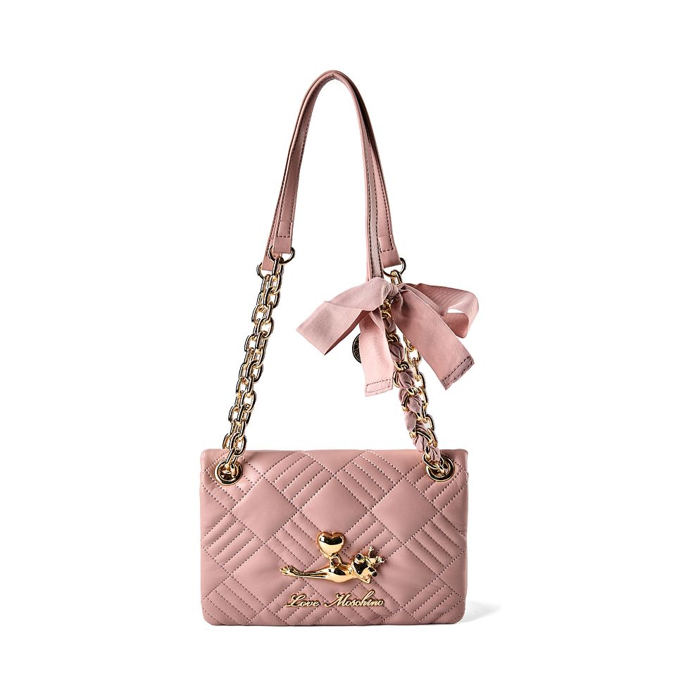 Love Moschino Frog Bag Borsa a spalla 22 cm Love Moschino Frog Bag Borsa a spalla 22 cm