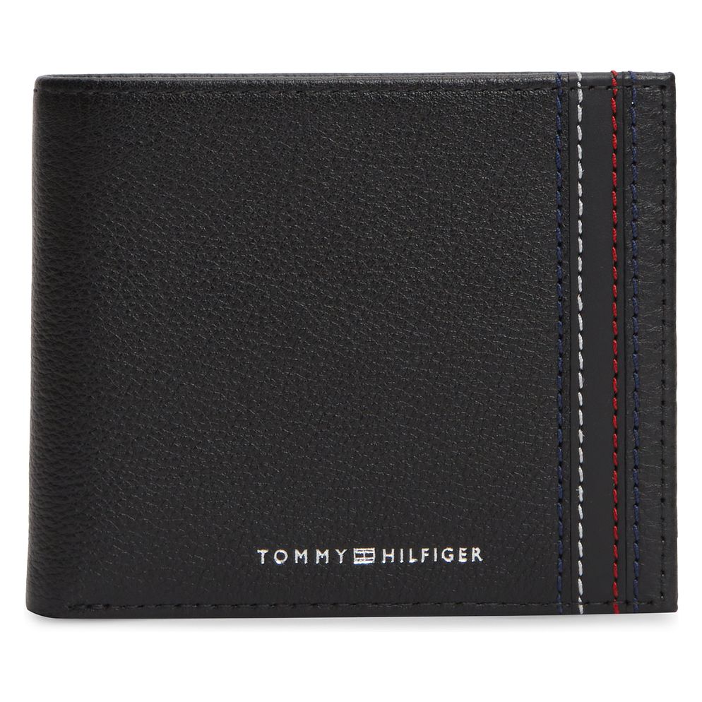 Tommy Hilfiger TH Central Portafoglio Vera Pelle 11.5 cm Tommy Hilfiger TH Central Portafoglio Vera Pelle 11.5 cm
