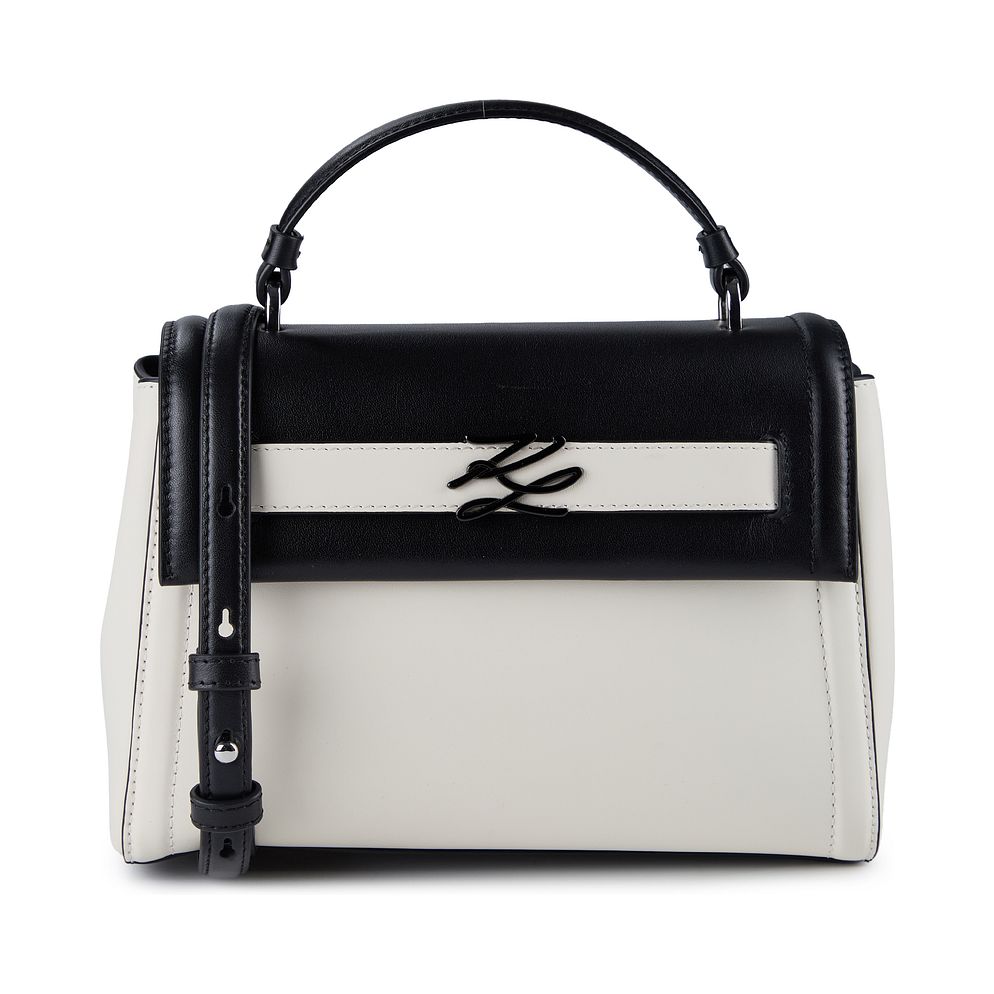 Karl Lagerfeld Autograph Borsetta Vera Pelle 24 cm Karl Lagerfeld Autograph Borsetta Vera Pelle 24 cm
