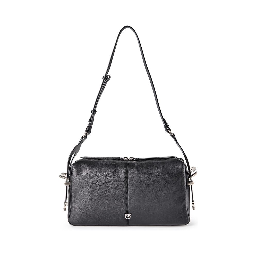 PINKO 24 Classic Borsa a spalla Vera Pelle 34 cm PINKO 24 Classic Borsa a spalla Vera Pelle 34 cm