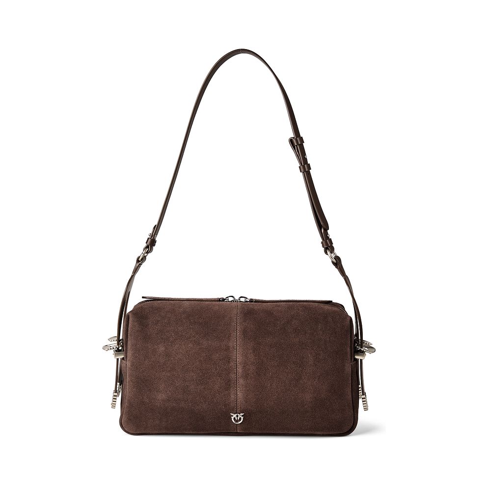 PINKO 24 Classic Borsa a spalla Vera Pelle 34 cm PINKO 24 Classic Borsa a spalla Vera Pelle 34 cm