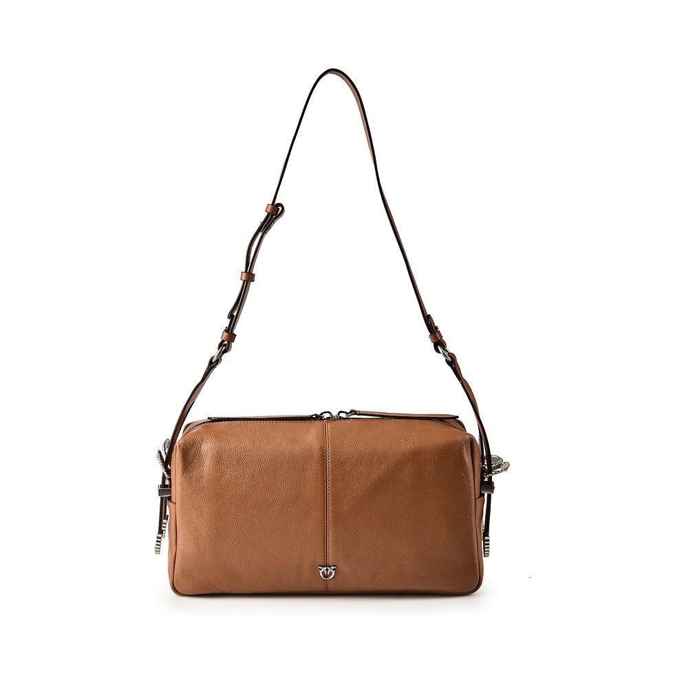 PINKO 24 Classic Borsa a spalla Vera Pelle 34 cm PINKO 24 Classic Borsa a spalla Vera Pelle 34 cm