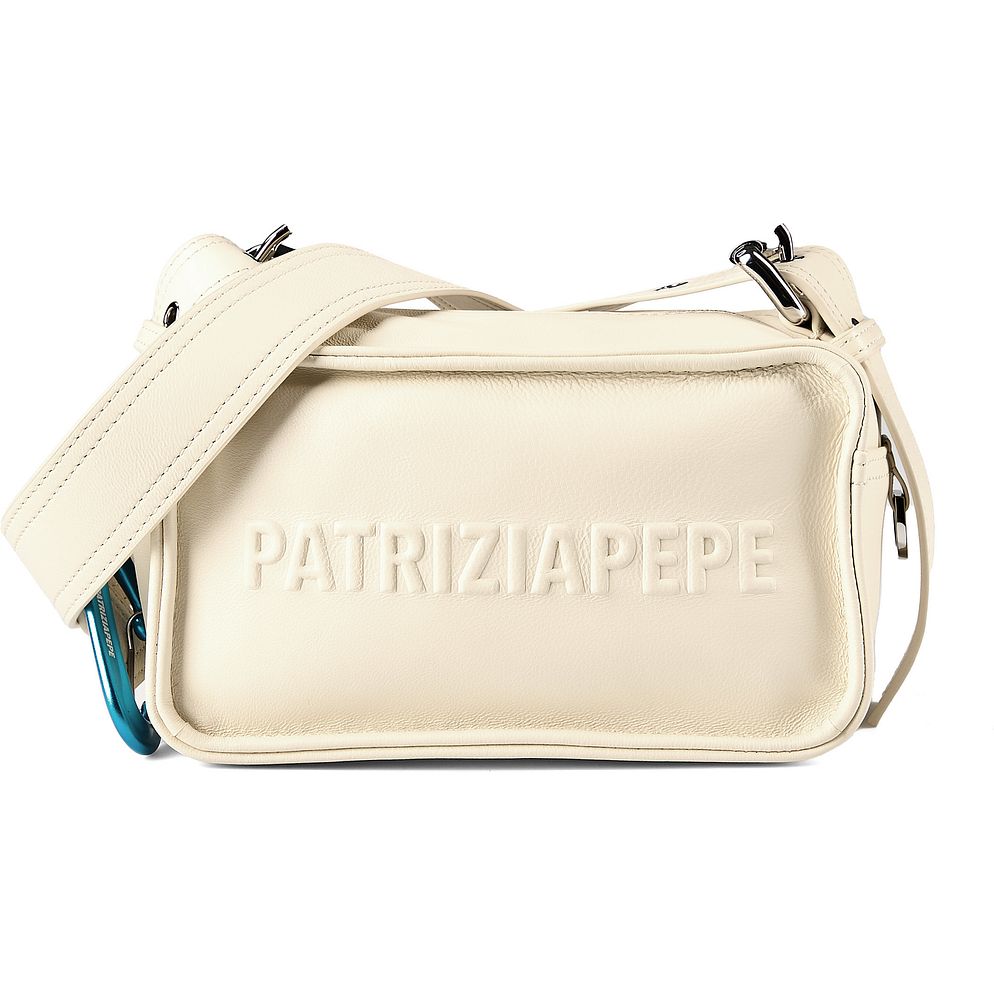 Patrizia Pepe (Im)Perfection Bolso bandolera Piel natural 20 cm Patrizia Pepe (Im)Perfection Bolso bandolera Piel natural 20 cm