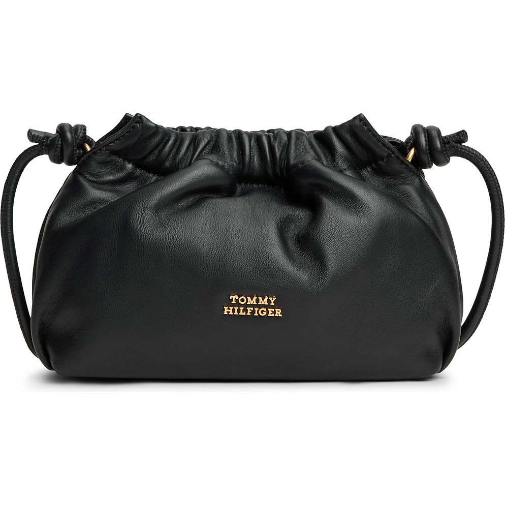 Tommy Hilfiger TH Soft Leather Borsa a tracolla Vera Pelle 20 cm
