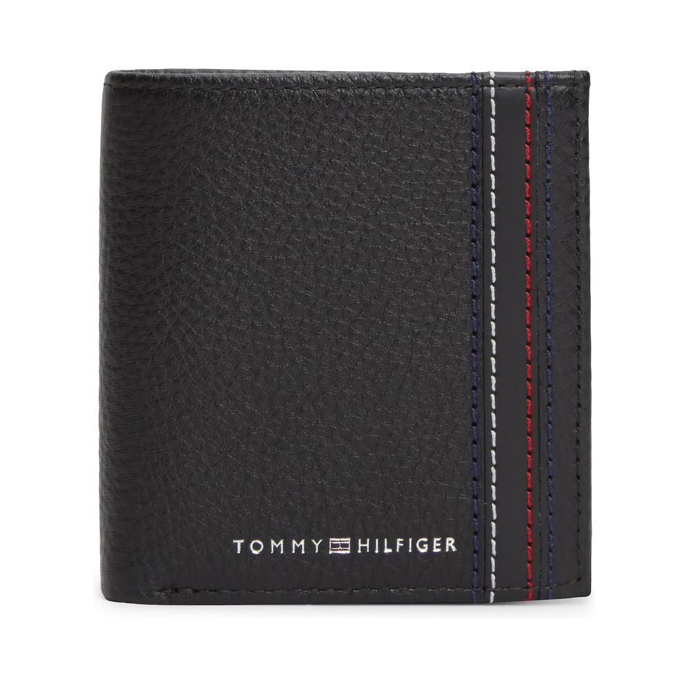 Tommy Hilfiger TH Central Portafoglio Vera Pelle 10 cm Tommy Hilfiger TH Central Portafoglio Vera Pelle 10 cm