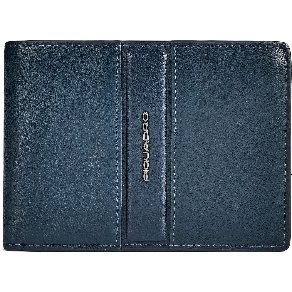 Piquadro Victor Portafoglio Protezione RFID Vera Pelle 12.5 cm Piquadro Victor Portafoglio Protezione RFID Vera Pelle 12.5 cm