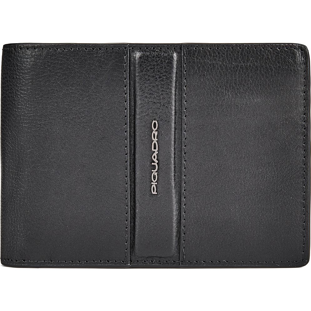Piquadro Victor Portafoglio Protezione RFID Vera Pelle 12.5 cm Piquadro Victor Portafoglio Protezione RFID Vera Pelle 12.5 cm