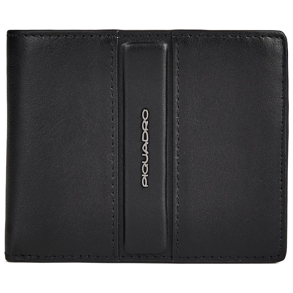 Piquadro Victor Portafoglio Protezione RFID Vera Pelle 11 cm Piquadro Victor Portafoglio Protezione RFID Vera Pelle 11 cm