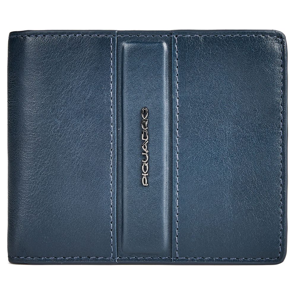 Piquadro Victor Portafoglio Protezione RFID Vera Pelle 11 cm Piquadro Victor Portafoglio Protezione RFID Vera Pelle 11 cm