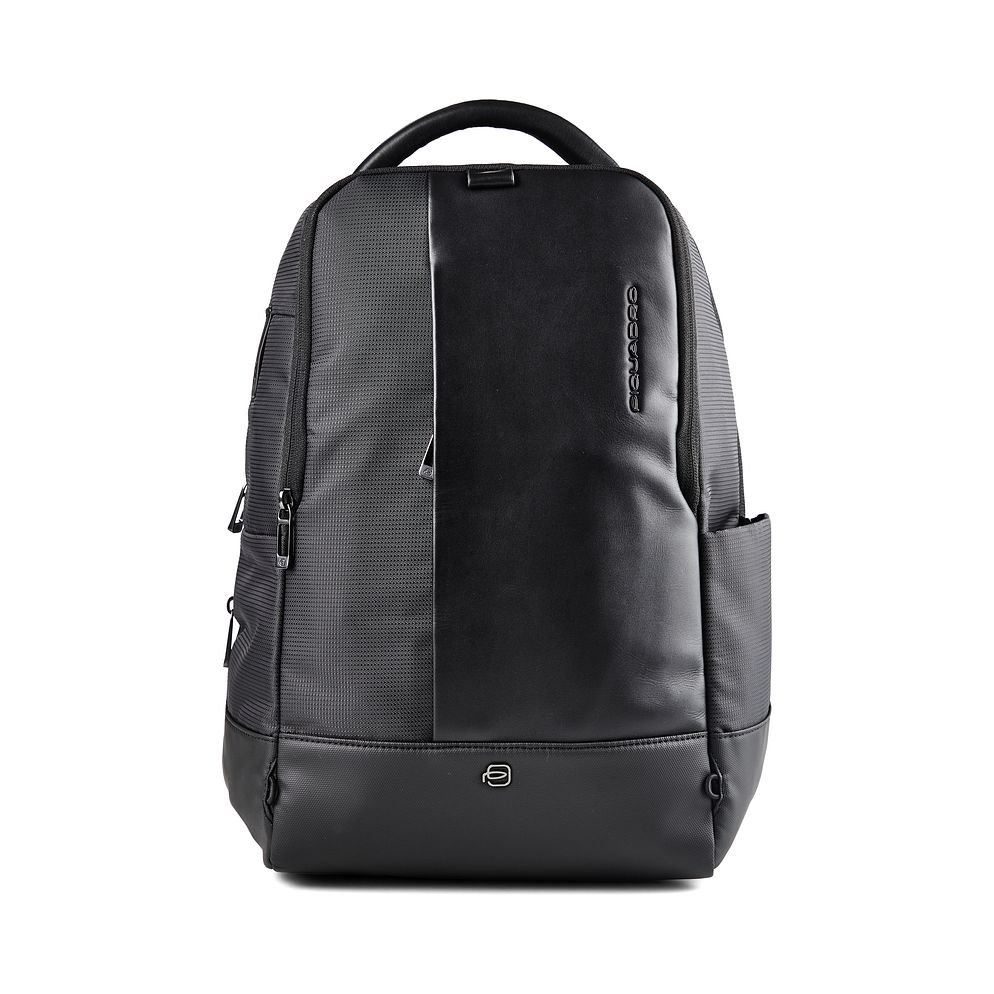 Piquadro Sync Daypack Protezione RFID Vera Pelle 47 cm Vano porta PC Piquadro Sync Daypack Protezione RFID Vera Pelle 47 cm Vano porta PC