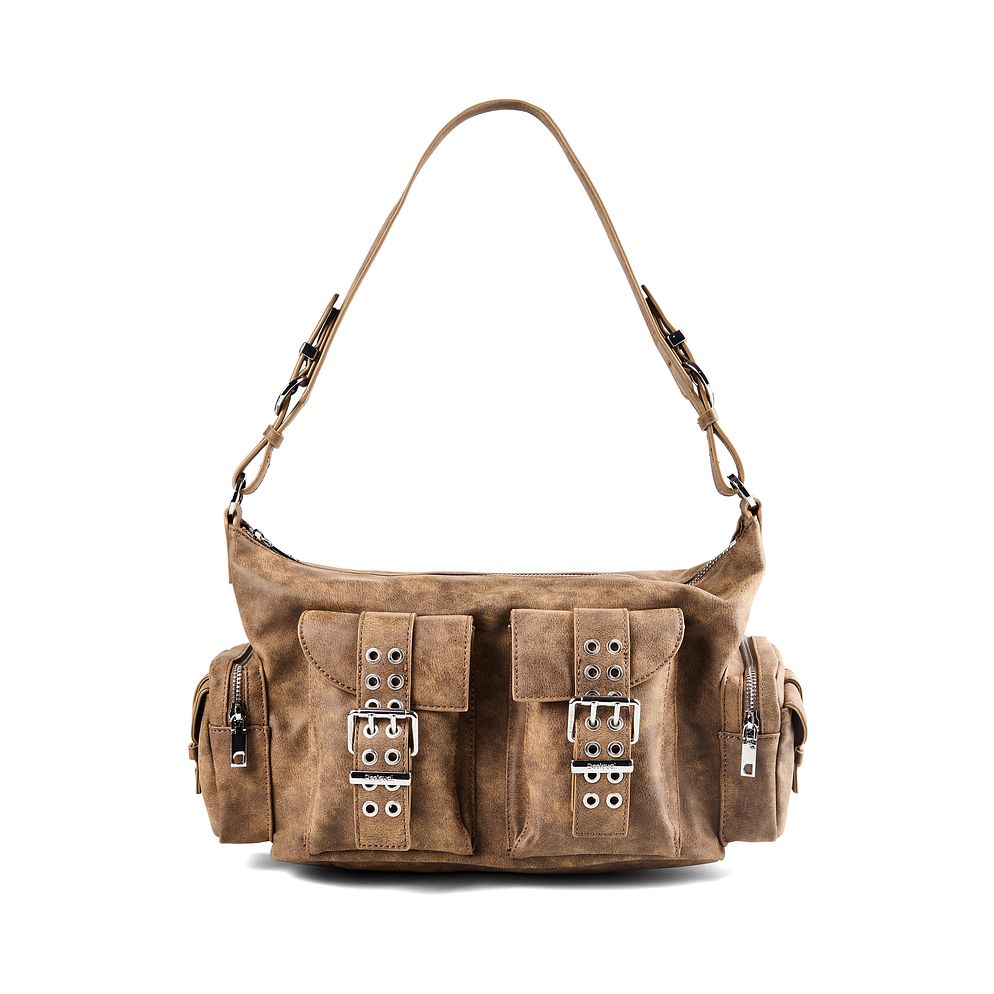 Desigual Valentine Camel Borsa a spalla 29 cm Desigual Valentine Camel Borsa a spalla 29 cm