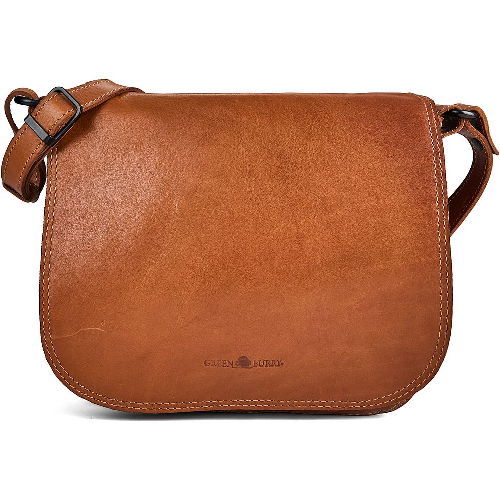 Greenburry Vintage Crossbody taske Læder 30 cm
