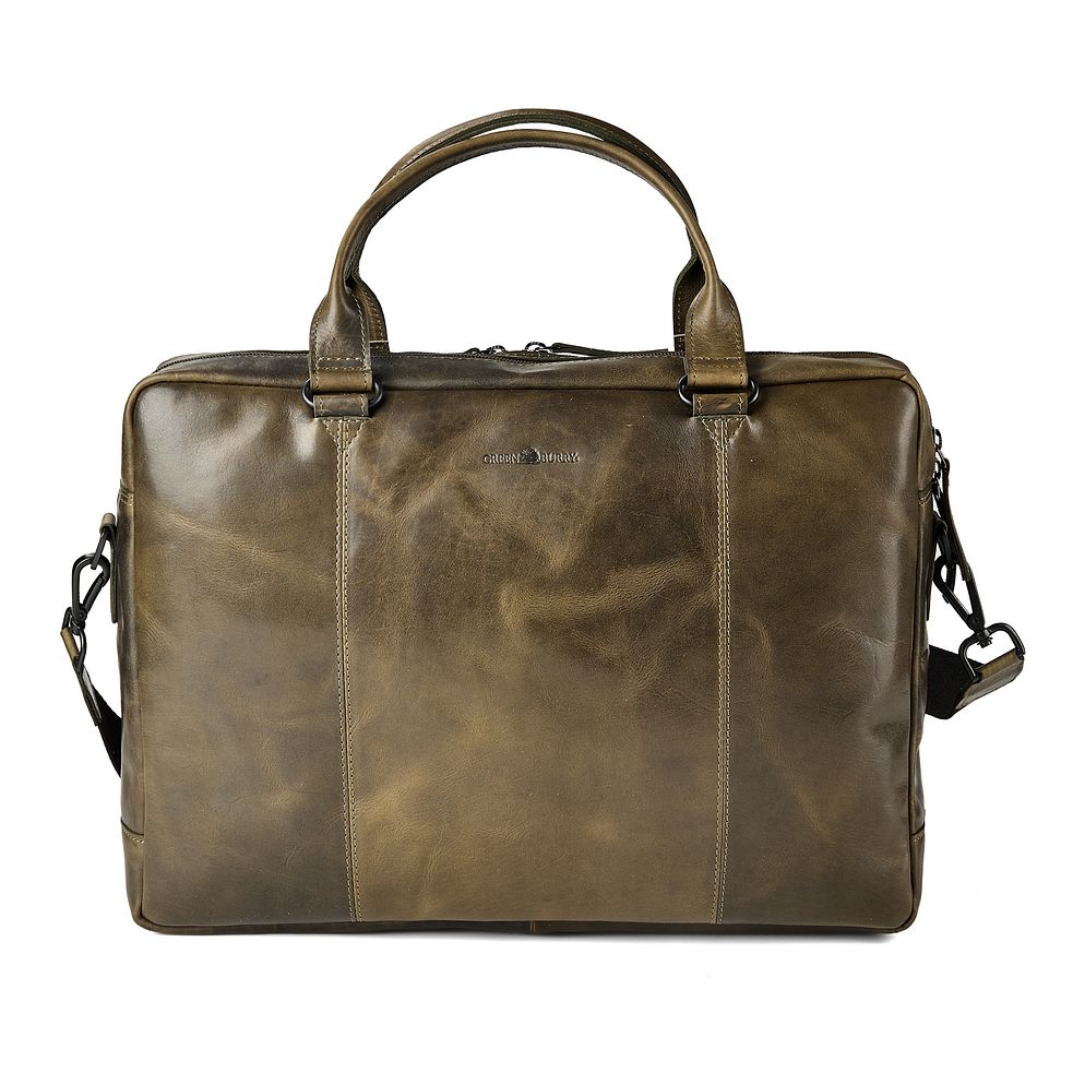 Greenburry Newport Maletín Piel natural 43 cm Compartimento para el portátil Greenburry Newport Maletín Piel natural 43 cm Compartimento para el portátil
