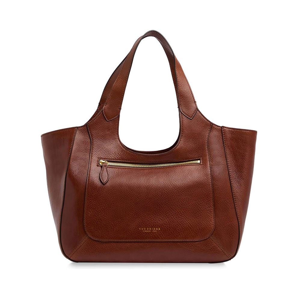 The Bridge Luce Soft Borsa tote Vera Pelle 50 cm The Bridge Luce Soft Borsa tote Vera Pelle 50 cm