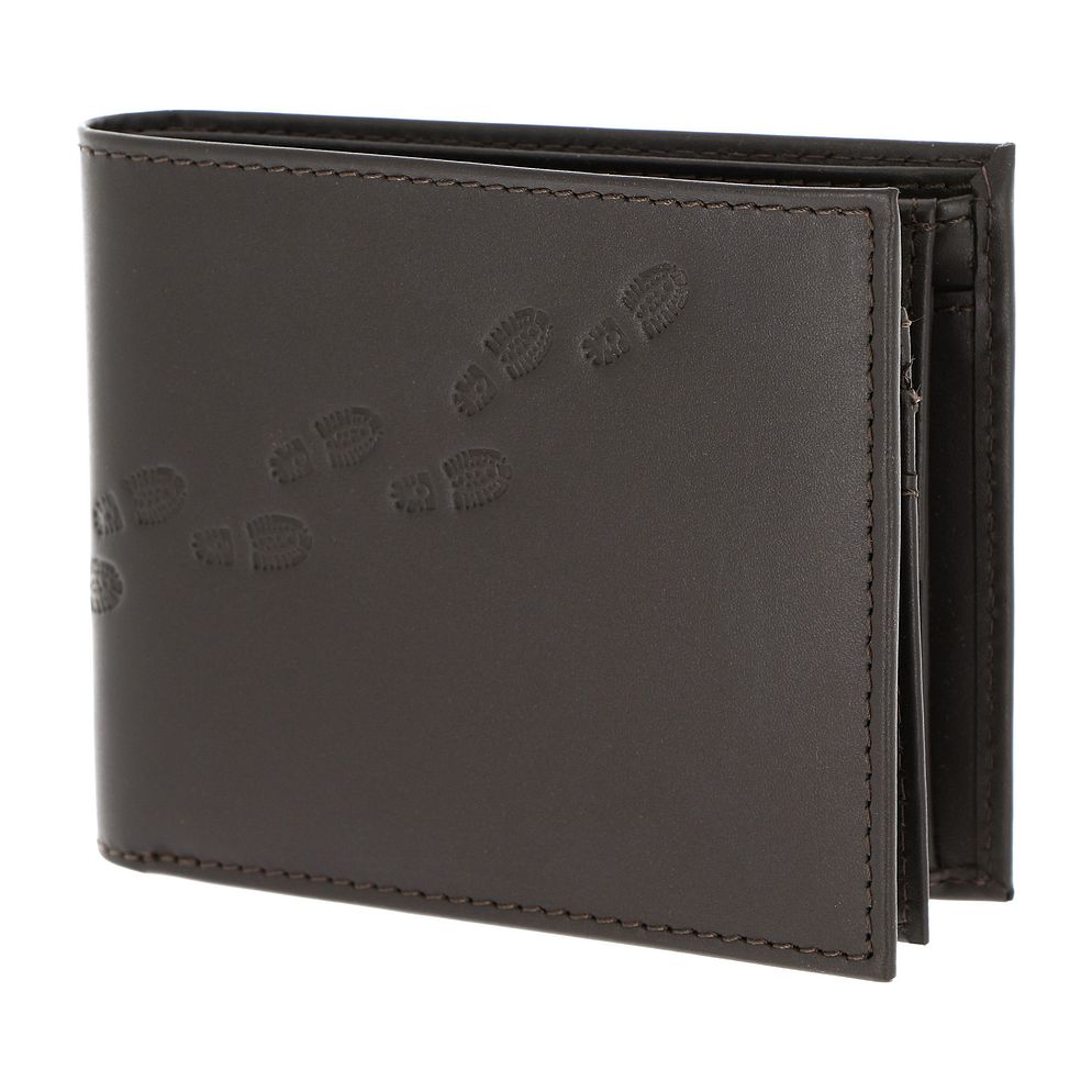 oxmox Leather Portafoglio Protezione RFID Vera Pelle 12 cm